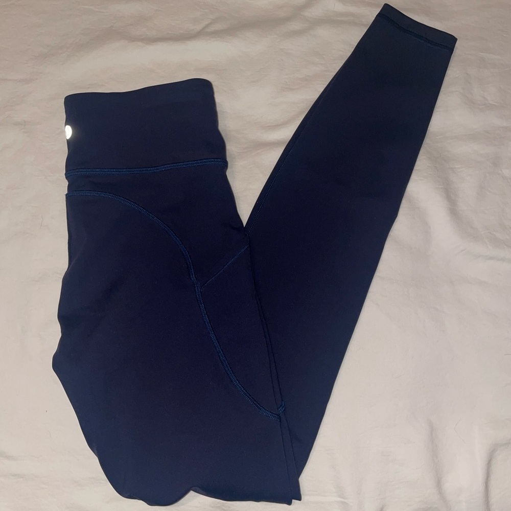 Lululemon Navy Leggings w/ Pockets